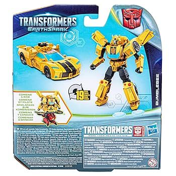Amazon.com: Transformers EarthSpark Warrior Class Bumblebee